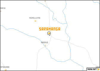 map of Saramanga