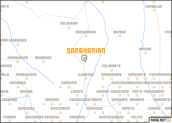 map of Saramanian