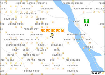 map of Sara Maradi