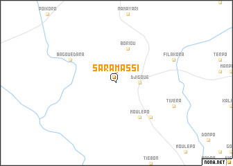 map of Saramassi