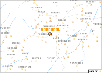 map of Sarampal