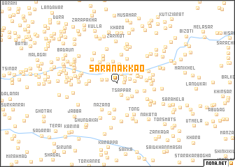 map of Sara Nakkao