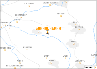map of Saranchevka