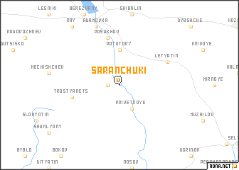 map of Saranchuki