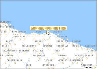 map of Sarandapikhiótika