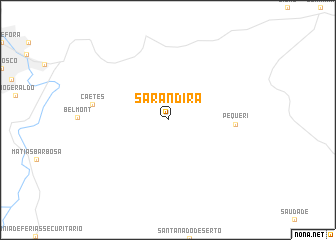 map of Sarandira