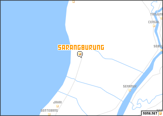 map of Sarangburung