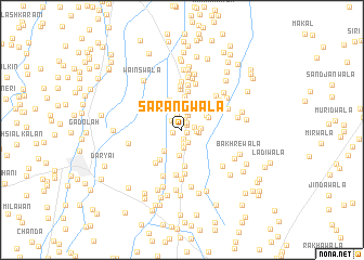 map of Sarangwāla