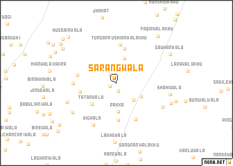 map of Sarangwāla