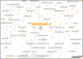 map of Sarangwāla