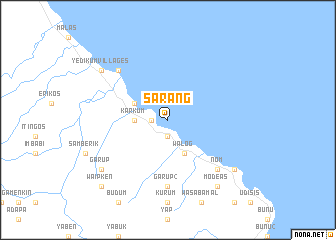 map of Sarang