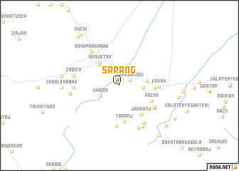 map of Sārang