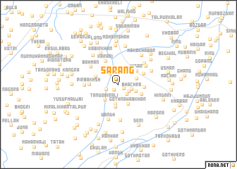 map of Sārang