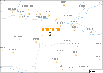 map of Sarānīah