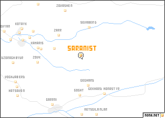 map of Saranist