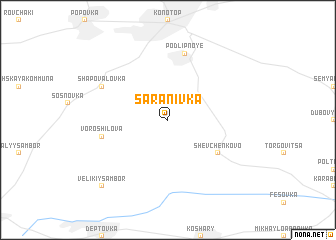 map of Saranivka