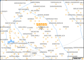 map of Sārānī