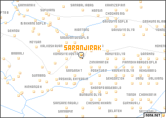 map of Saranjīrak