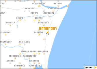 map of Saranony