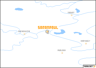 map of Saranpaul\