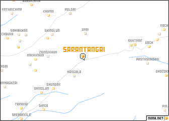 map of Sarān Tangai