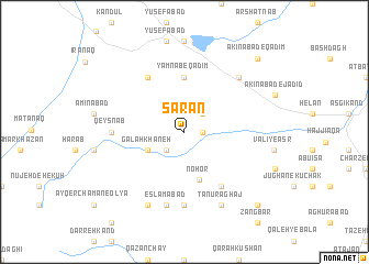 map of Sarān