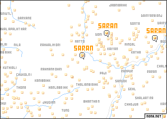 map of Sarān