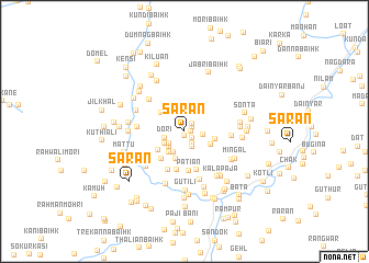 map of Sarān