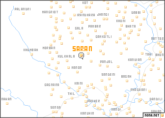 map of Sarān