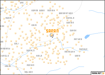 map of Saran