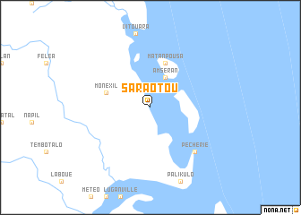 map of Saraotou