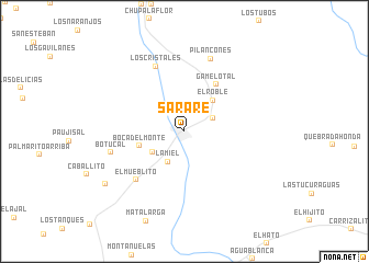 map of Sarare