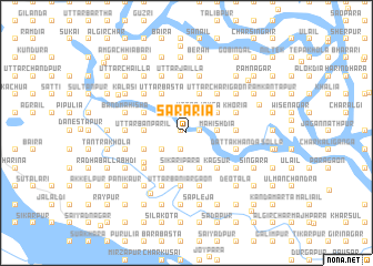 map of Sārāria