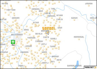 map of Sarāri