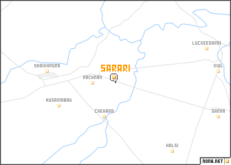 map of Sarāri