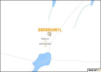 map of Sarār Khayl