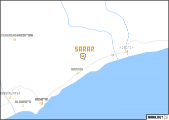 map of Sarār