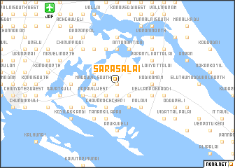 map of Sarasalai