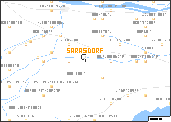 map of Sarasdorf