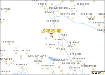 map of Sarāsīāb