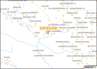 map of Sarāsīāb