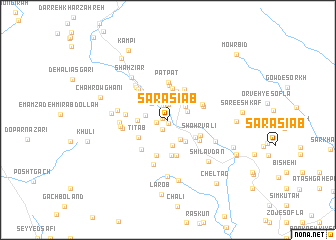 map of Sar Āsīāb