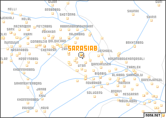 map of Sar Āsīāb