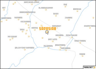 map of Sar Āsīāb