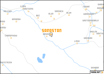 map of Sar Āstān