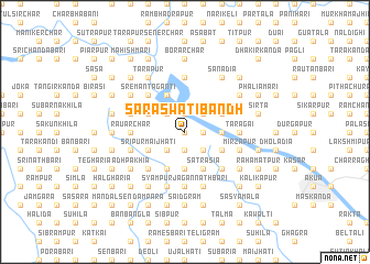 map of Saraswatibāndh