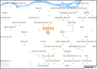 map of Sárás