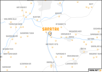 map of Saratak