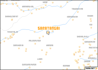 map of Sara Tangai