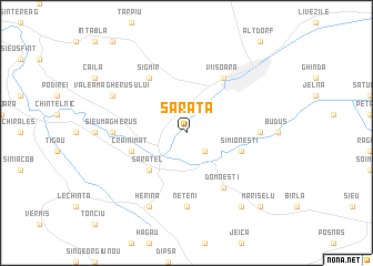 map of Sărata